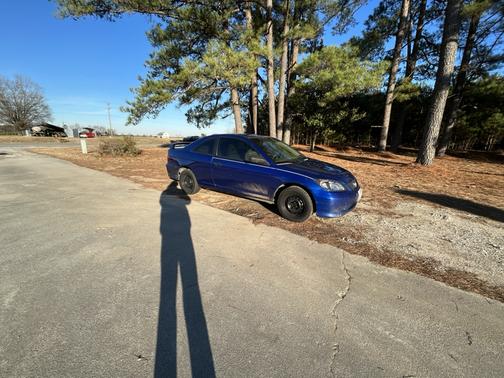 Blue 2005 Honda Civic VP