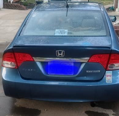 Blue 2009 Honda Civic Hybrid Base