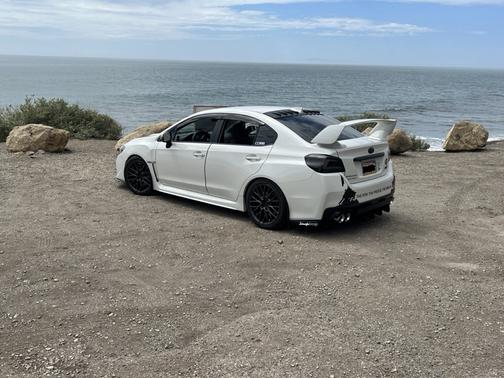 White 2016 Subaru WRX STI Base