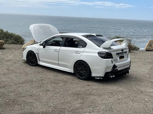 White 2016 Subaru WRX STI Base