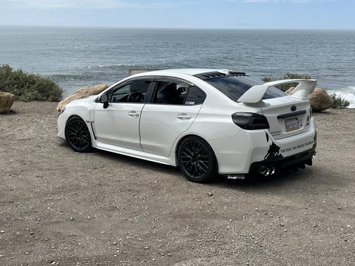 White 2016 Subaru WRX STI Base