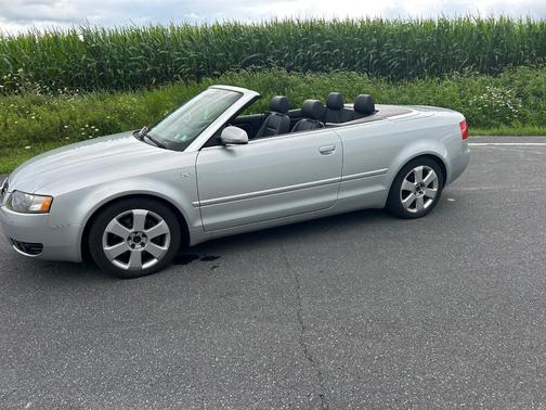 Silver 2005 Audi A4 3.0 Cabriolet