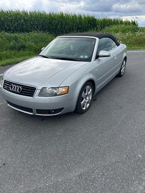 Silver 2005 Audi A4 3.0 Cabriolet