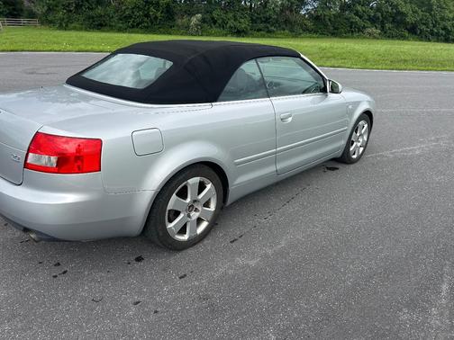 Silver 2005 Audi A4 3.0 Cabriolet
