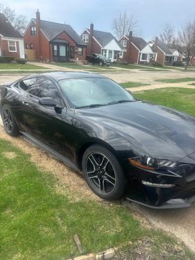 Black 2020 Ford Mustang EcoBoost Premium