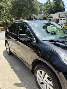 Black 2015 Honda CR-V EX-L