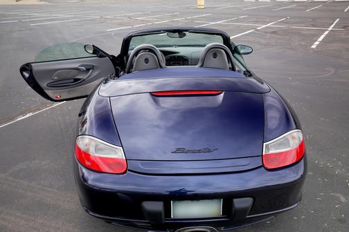 Blue 2003 Porsche Boxster Boxster