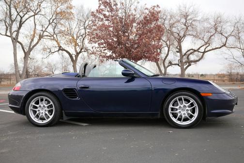 Blue 2003 Porsche Boxster Boxster