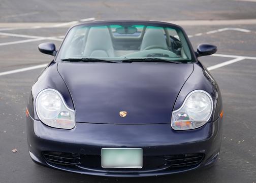 Blue 2003 Porsche Boxster Boxster