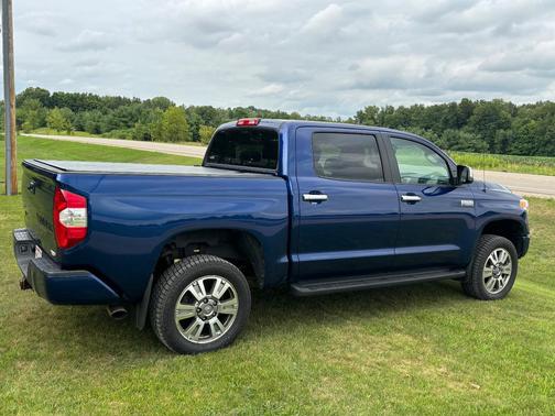 Blue 2014 Toyota Tundra Platinum