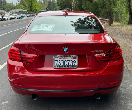 Red 2015 BMW 435 i