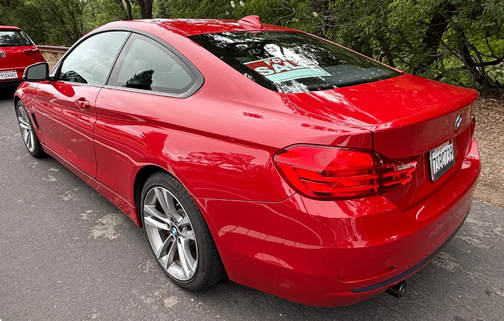 Red 2015 BMW 435 i