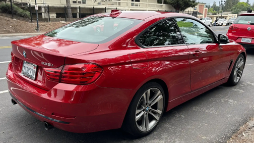Red 2015 BMW 435 i