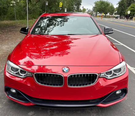 Red 2015 BMW 435 i