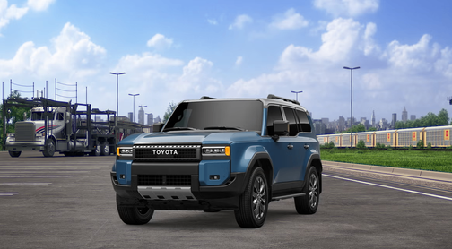 Blue 2026 Toyota Land Cruiser Base