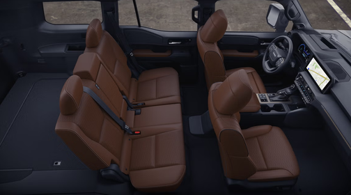 Blue 2026 Toyota Land Cruiser Base