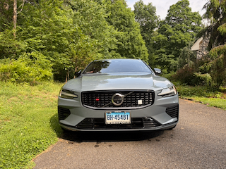 Gray 2023 Volvo V60 Recharge Plug-In Hybrid T8 Polestar Engineered