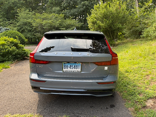 Gray 2023 Volvo V60 Recharge Plug-In Hybrid T8 Polestar Engineered