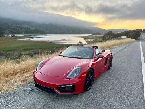Red 2016 Porsche Boxster Boxster GTS