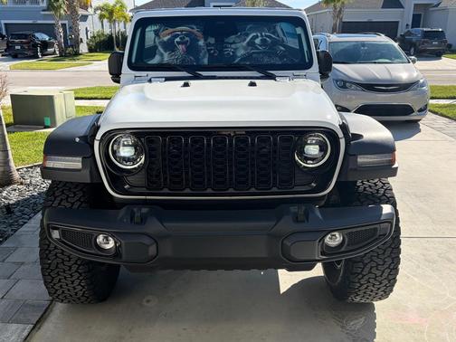 White 2025 Jeep Wrangler Willys