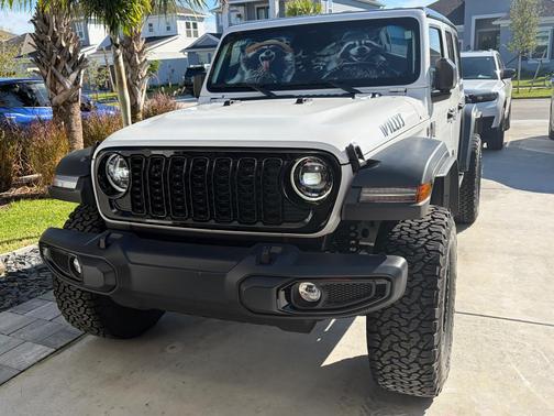 White 2025 Jeep Wrangler Willys
