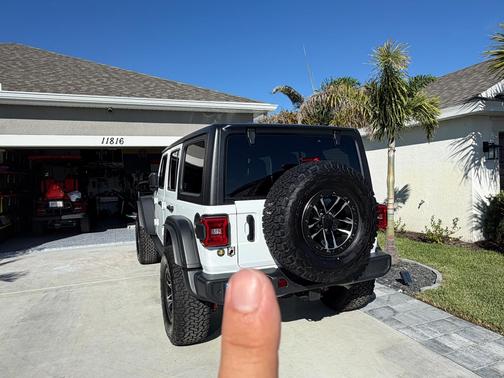 White 2025 Jeep Wrangler Willys