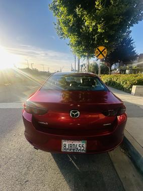 Red 2019 Mazda Mazda3 FWD w/Premium Package