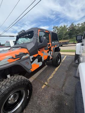Black 2005 Jeep Wrangler SE