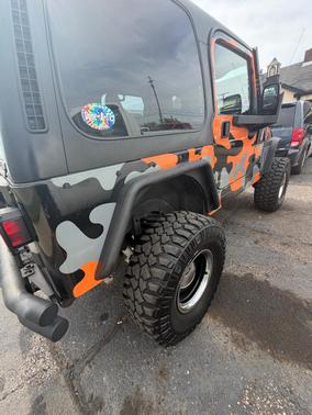 Black 2005 Jeep Wrangler SE