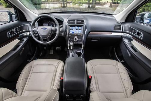 Silver 2019 Ford Explorer Limited