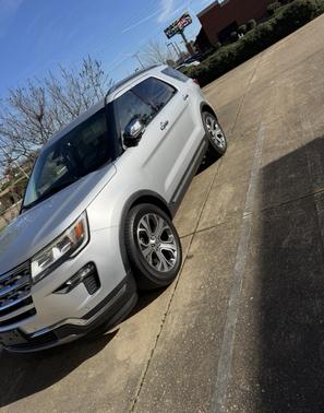 Silver 2019 Ford Explorer Limited