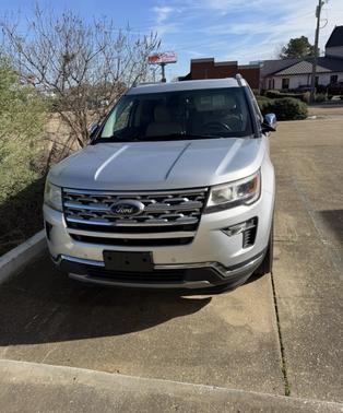 Silver 2019 Ford Explorer Limited