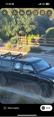 Black 1998 Toyota Tacoma Xtracab