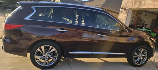 Red 2014 INFINITI QX60 Base