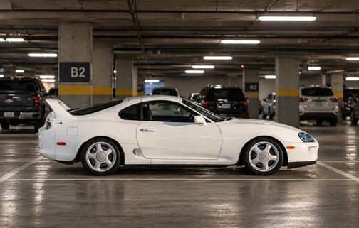 White 1995 Toyota Supra Turbo
