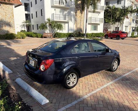 Blue 2016 Chevrolet Sonic LT