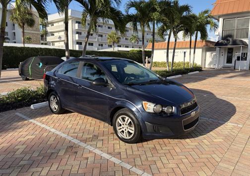 Blue 2016 Chevrolet Sonic LT