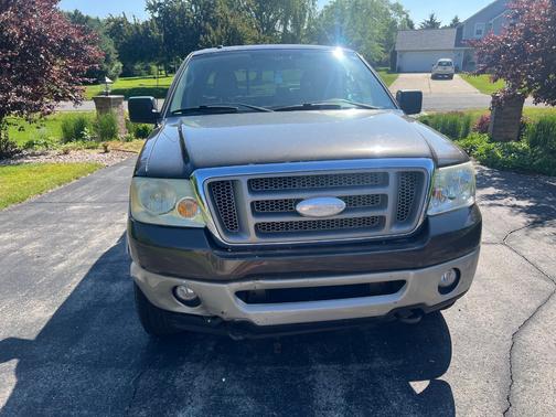Green 2008 Ford F-150 King Ranch SuperCrew