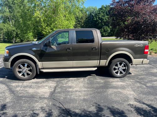 Green 2008 Ford F-150 King Ranch SuperCrew