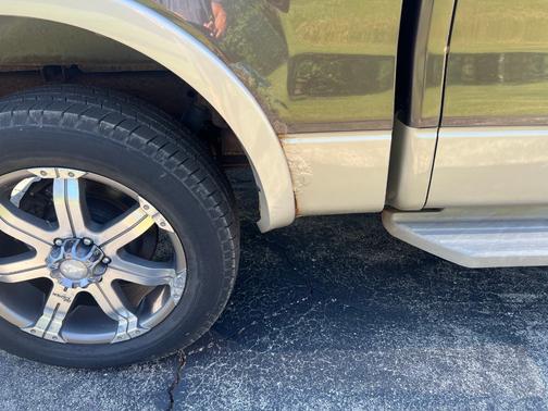 Green 2008 Ford F-150 King Ranch SuperCrew