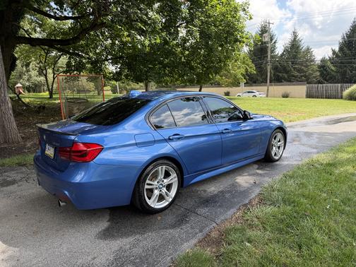Blue 2016 BMW 340 i xDrive