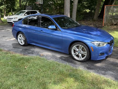 Blue 2016 BMW 340 i xDrive
