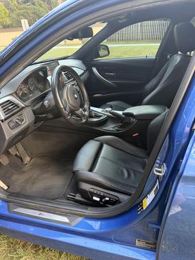 Blue 2016 BMW 340 i xDrive