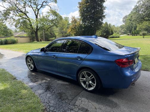 Blue 2016 BMW 340 i xDrive