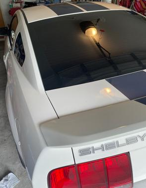White 2009 Ford Mustang Shelby GT500