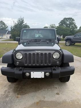 Gray 2014 Jeep Wrangler Unlimited Sport RHD