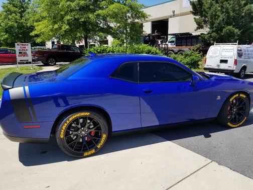 Blue 2018 Dodge Challenger R/T Scat Pack