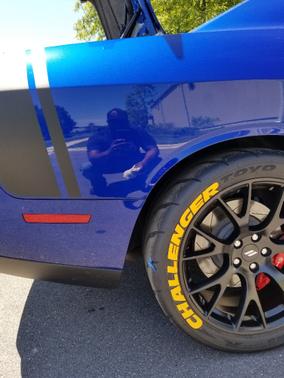 Blue 2018 Dodge Challenger R/T Scat Pack