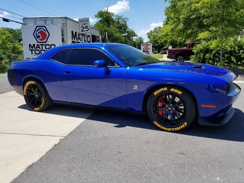Blue 2018 Dodge Challenger R/T Scat Pack