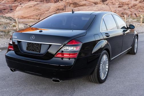 Black 2007 Mercedes-Benz S-Class S 600